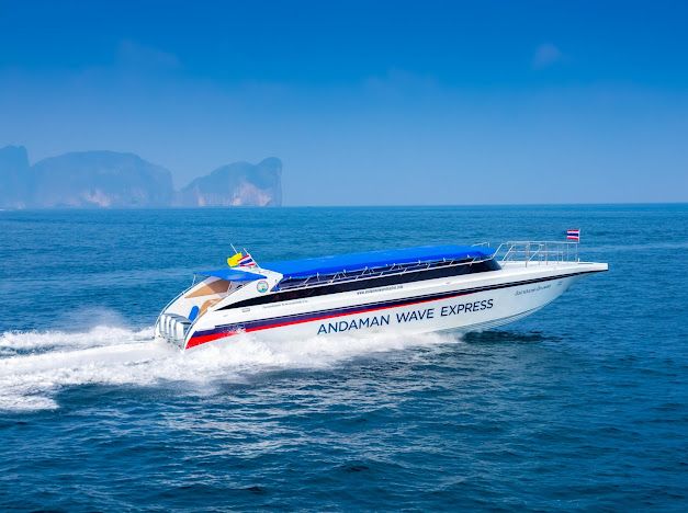 【泰国-普吉岛-船票巴士票】普吉岛-甲米岛，快艇-船票